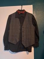 Blouse met giletje, Kleding | Heren, Ophalen of Verzenden, Zo goed als nieuw, Overige maten, Blauw