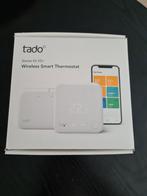 Tado Starter Kit V3+, Doe-het-zelf en Verbouw, Thermostaten, Ophalen of Verzenden, Slimme thermostaat, Zo goed als nieuw