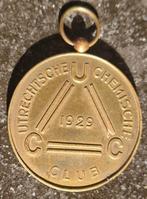 Penning Oprichting UTRECHTSCHE CHEMISCHE CLUB 1929 Studenten, Ophalen of Verzenden, Overige materialen, Nederland