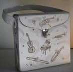 Prachtig vintage Vinyl koffertje voor 7inch singles beige, Ophalen of Verzenden, Gebruikt, Overige formaten