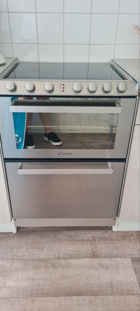 Candy 3 in 1 elektr. kookplaat met oven & vaatwasser., Witgoed en Apparatuur, Fornuizen, Zo goed als nieuw, Vrijstaand, Keramisch