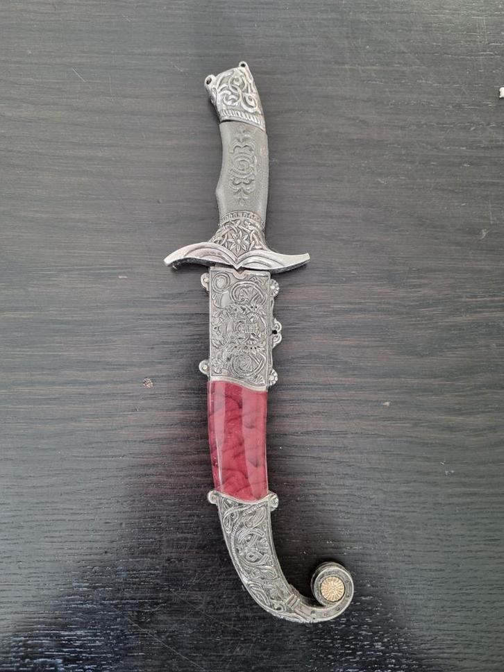 Decoratief Mes met Schede, Antiek en Kunst, Antiek | Overige Antiek, Ophalen of Verzenden