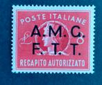 ITALIË Triest zone A pakketzegel 1947 Mi2, Ophalen of Verzenden, Postfris