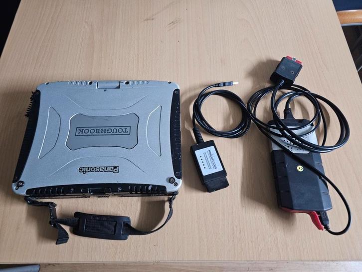 Auto scan laptop. Met mes en autocom., Auto diversen, Autogereedschap, Ophalen of Verzenden