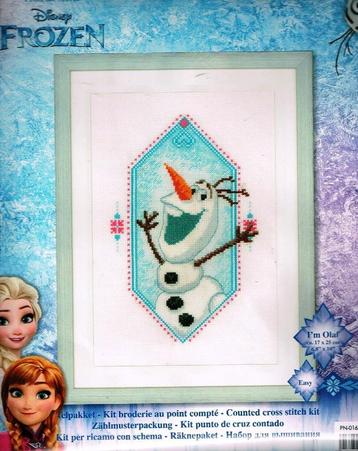 Cado aanbieding frozen borduurpakket, i'm olaf 298 beschikbaar voor biedingen