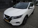 Nissan Qashqai 1.2 Tekna 1e Eig / PANO / NAV / PDC 2x / Stoe, Voorwielaandrijving, Gebruikt, 4 cilinders, Wit