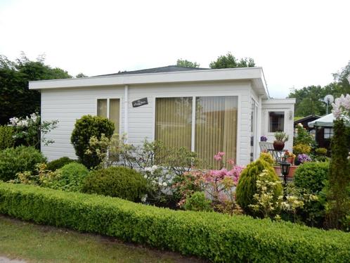 Uniek Groot Dubbel Chalet, Caravans en Kamperen, Stacaravans, tot en met 4, Ophalen of Verzenden