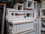 Kozijn met draaikiep raam l, Raamkozijn, Nieuw, 75 tot 150 cm, Hout