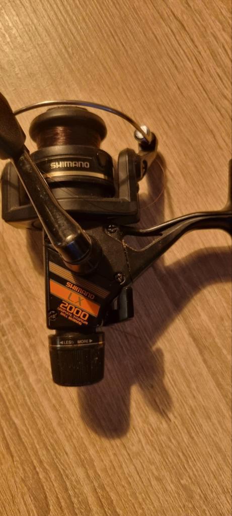 Shimano LX 2000 Molen - Topkwaliteit, Watersport en Boten, Hengelsport | Karpervissen, Gebruikt, Molen, Ophalen of Verzenden