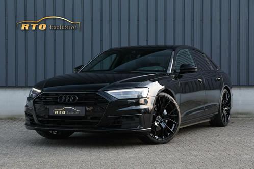 Audi A8 50 TDI quattro Pro Line Plus|Black|22''|Sfeer|camera, Auto's, Audi, Bedrijf, Te koop, A8, 4x4, ABS, Achteruitrijcamera
