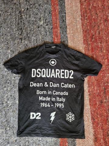 Dsquared heren t-shirt zwart L Dsquared2 beschikbaar voor biedingen