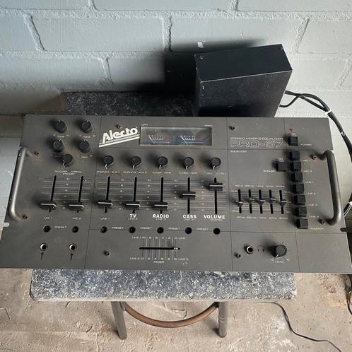 Alecto pro-57 equalizer, Muziek en Instrumenten, Mengpanelen, Gebruikt, Microfooningang, Ophalen of Verzenden
