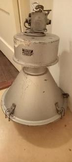 Echte industriële fabriekslamp, Ophalen, Gebruikt, Industriële, landelijk, Glas