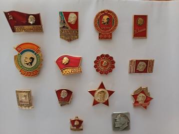 Russische Lenin Speldjes Collectie beschikbaar voor biedingen
