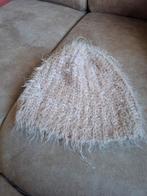 Beige muts met glitter 2 euro, Ophalen of Verzenden, Zo goed als nieuw, Muts