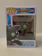 Funko Pop 686 Toothless Tandloos Drakenrijders, Ophalen of Verzenden, Nieuw