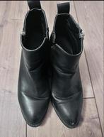 GRATIS!! Zwarte Enkellaarsjes Maat 38, Kleding | Dames, Ophalen, Gedragen, Zwart, Lage of Enkellaarzen