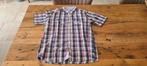 Te koop roze geblokt jongens overhemd met korte mouw maat 16, Overhemd of Blouse, Ophalen of Verzenden, Zo goed als nieuw, Jongen