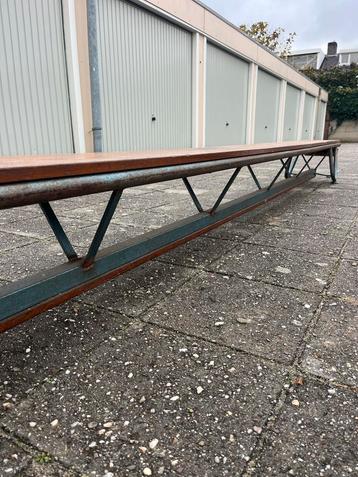 Vintage Gymbank - 360cm - Massief Eiken beschikbaar voor biedingen