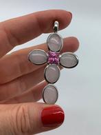 X981 Prachtige zilveren kruis, Ophalen of Verzenden, X, Kruis of Symbool, Zilver