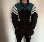 Vintage 90s-00s Adidas Track Parka Jas, Maat 52/54 (L), Zwart, Ophalen of Verzenden, Adidas