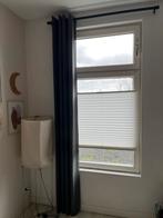 Te koop 8 stuks donkergrijze gordijnen, Huis en Inrichting, Stoffering | Gordijnen en Lamellen, 100 tot 150 cm, 200 cm of meer