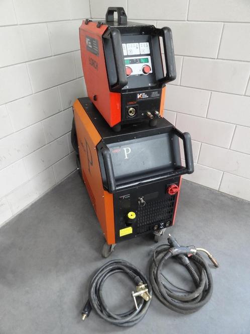 Mig/Mag Lasapparaat Lorch P 4500 Watergekoeld, Doe-het-zelf en Verbouw, Gereedschap | Lasapparaten, Zo goed als nieuw, Co2, 250 ampère of meer