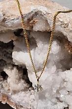 Gourmet Collier 14kt met Hanger, Met hanger, Ophalen of Verzenden, Zo goed als nieuw, Goud