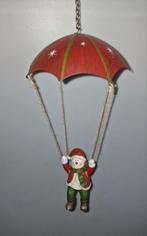 Home Sweet Home sneeuwpop aan parachute kerstdecoratie, Diversen, Kerst, Ophalen of Verzenden, Zo goed als nieuw