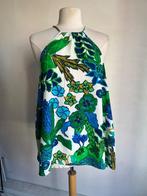 stieglitz top maat xl groen blauw, Kleding | Dames, Maat 46/48 (XL) of groter, Stieglitz, Zo goed als nieuw, Zonder mouw
