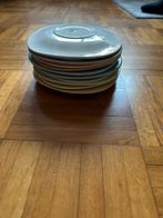 Vintage Boch Belgium Borden Set, Huis en Inrichting, Keuken | Servies, Gebruikt, Ophalen of Verzenden, Bord(en), Overige stijlen