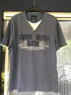 Blauw shirt heren/ jongens met opdruk maat L, Kleding | Heren, T-shirts, Maat 52/54 (L), Blauw, Zo goed als nieuw, C&A