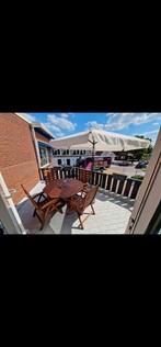 Hardhouten tuinset, Tuin en Terras, Ophalen of Verzenden, Gebruikt, Hout