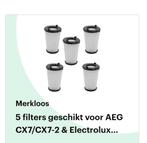 Filters voor steelstofzuiger, Huis en Inrichting, Keuken | Tupperware, Ophalen of Verzenden, Nieuw
