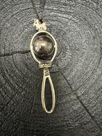 Zilveren Miniatuur Rammelaar met Dier, Antiek en Kunst, Ophalen of Verzenden, Zilver