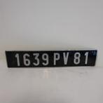 Kentekenplaat auto Frankrijk kenteken 1639 PV 81, Auto diversen, Overige Auto diversen, Ophalen of Verzenden