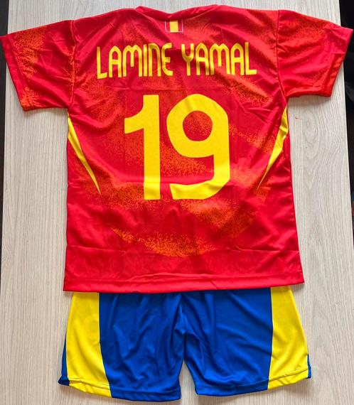 Lamine yamal Spanje voetbaltenue shirt met broek, Sport en Fitness, Voetbal, Nieuw, Shirt, Ophalen of Verzenden