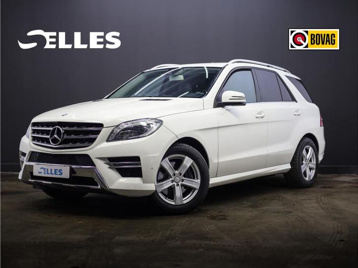 Mercedes-Benz M-Klasse ML 350 BLUETEC 4MATIC | Grijs Kenteke, Auto's, Mercedes-Benz, Bedrijf, Te koop, M-Klasse, Lederen bekleding