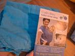 Draagdoek van Calin Blue met instructieboekje, Kinderen en Baby's, Babydragers en Draagdoeken, Ophalen, Zo goed als nieuw, Draagdoek