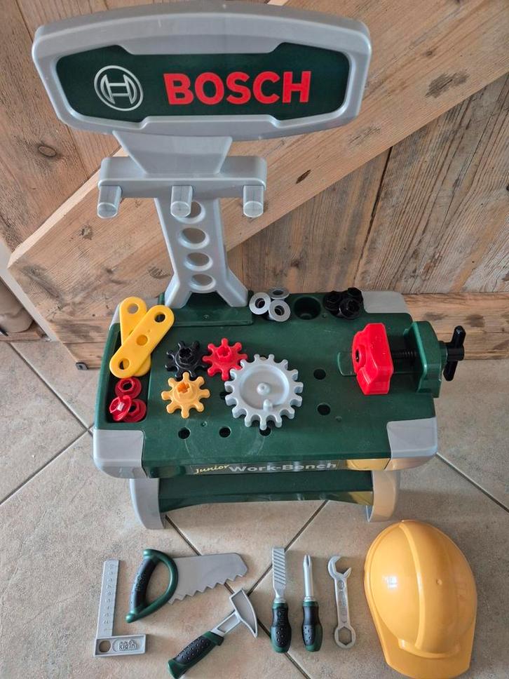 BOSCH junior Work-Bench, Verzamelen, Speelgoed, Zo goed als nieuw, Ophalen