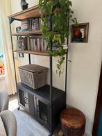 Industriële Boekenkast/TV Kast, Huis en Inrichting, Kasten | Boekenkasten, Ophalen, 50 tot 100 cm, Zo goed als nieuw, Metaal