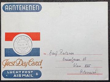 First Day Card Nederland 1946 – Kinderzegels beschikbaar voor biedingen