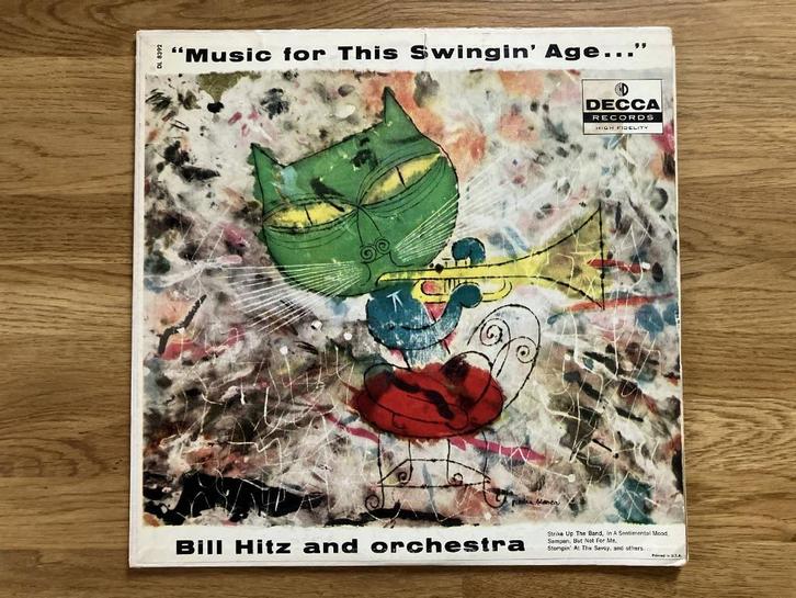 Bill Hitz And His Orchestra / Music For This Swingin', Cd's en Dvd's, Vinyl | Jazz en Blues, Zo goed als nieuw, Jazz, 1980 tot heden