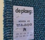 De Ploeg Monza 45; blauw; 1,68 meter meubelstof, Overige materialen, Blauw, 120 cm of meer, Nieuw