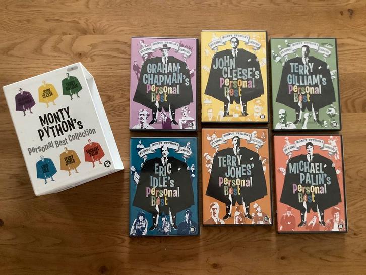Monty Python's Collection erg mooie 6 dvd-box (Nederlands), Cd's en Dvd's, Dvd's | Tv en Series, Zo goed als nieuw, Ophalen of Verzenden