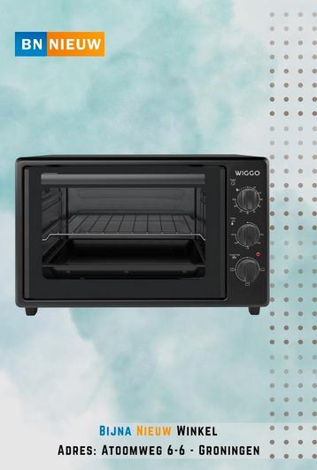 Vrijstaande Mini Oven Wiggo Electrisch 50cm35L 1800W - NIEUW beschikbaar voor biedingen