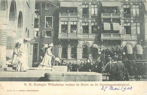 (388-009-019) Amsterdam De Beurs, Verzamelen, Ansichtkaarten | Nederland, Noord-Holland, Verzenden