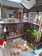 Vakantiehuis miniatuur zeer gedetailleerd, Ophalen of Verzenden, Zo goed als nieuw