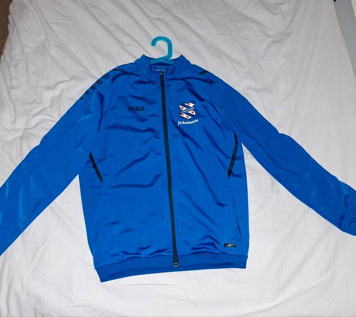 SC Heerenveen Vest Maat 164, Kinderen en Baby's, Kinderkleding | Maat 164, Zo goed als nieuw, Jongen of Meisje, Trui of Vest, Ophalen