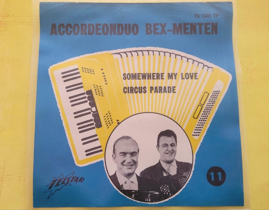 Bex Menten - Somewhere my love -  Circus parade., Ophalen, Zo goed als nieuw, Overige formaten, Levenslied of Smartlap